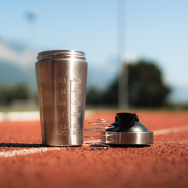 Ironaxx Protein Shaker - Shaker Proteico Con Tappo A Vite E Setaccio - Foto 5